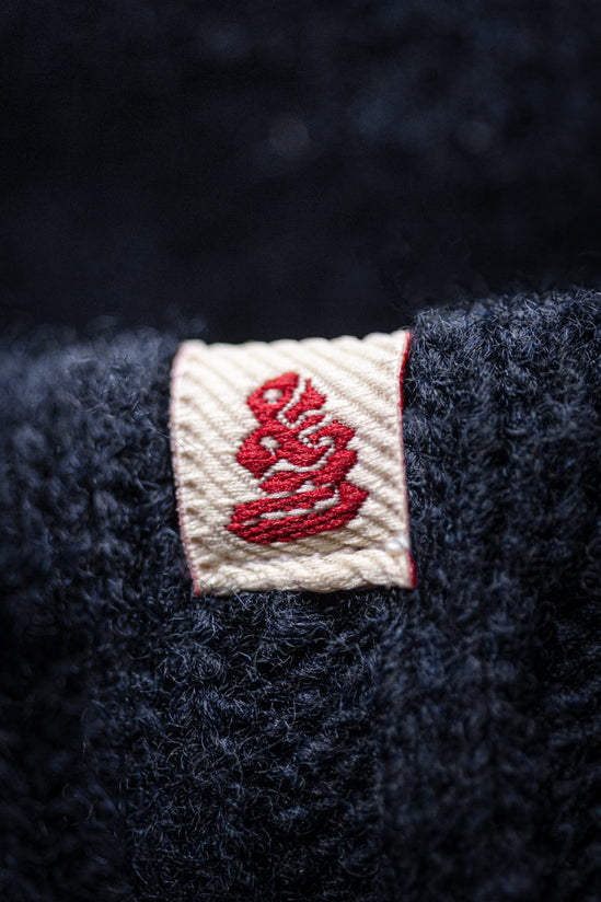 Saint Collar Cardigan Navy