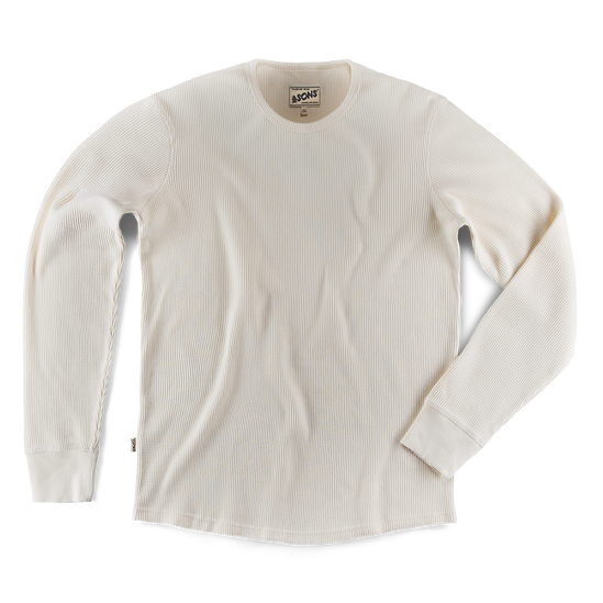&SONS Base Waffle Crew Neck Raw