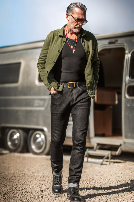 Brandon Denim Jean Charcoal
