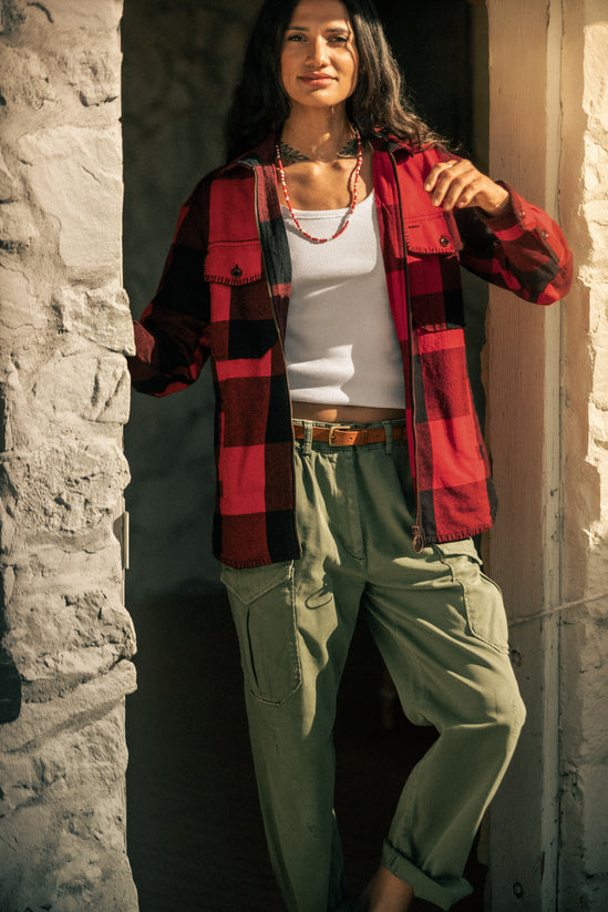 Damsons Lumberjill Shirt Red