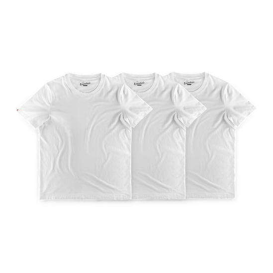 Essentials T-Shirt 3 Pack – x3 White