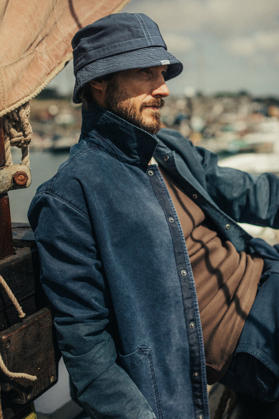 Drew Bucket Hat Blue