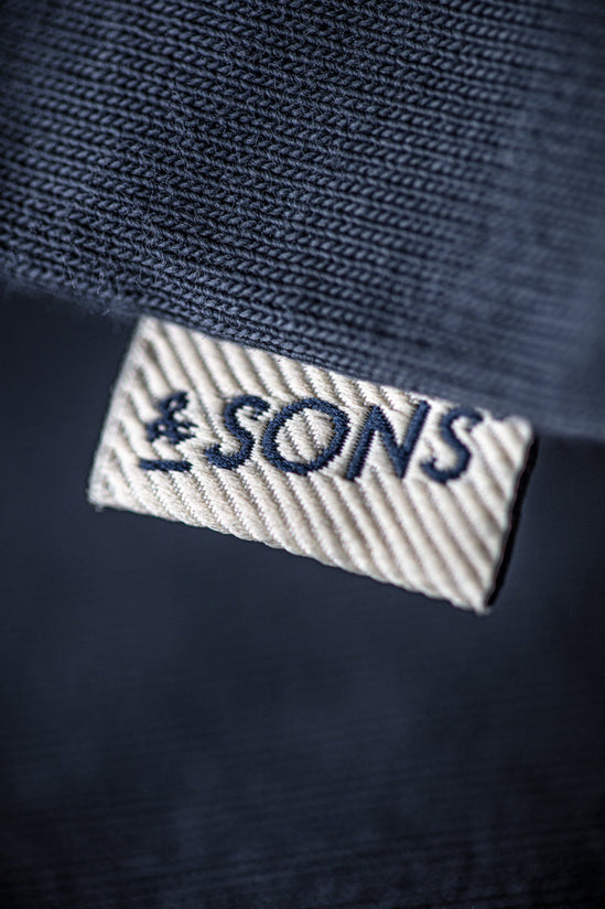Bluesand Short Sleeve Henley Navy