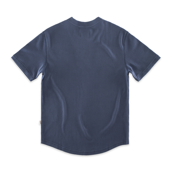 Bluesand Short Sleeve Henley Navy