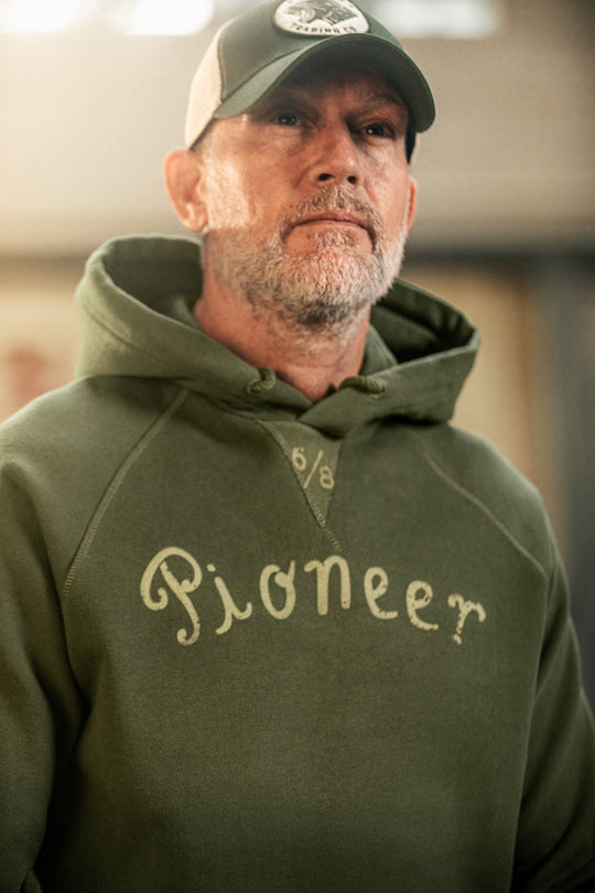 Pioneer Hoodie Army Green