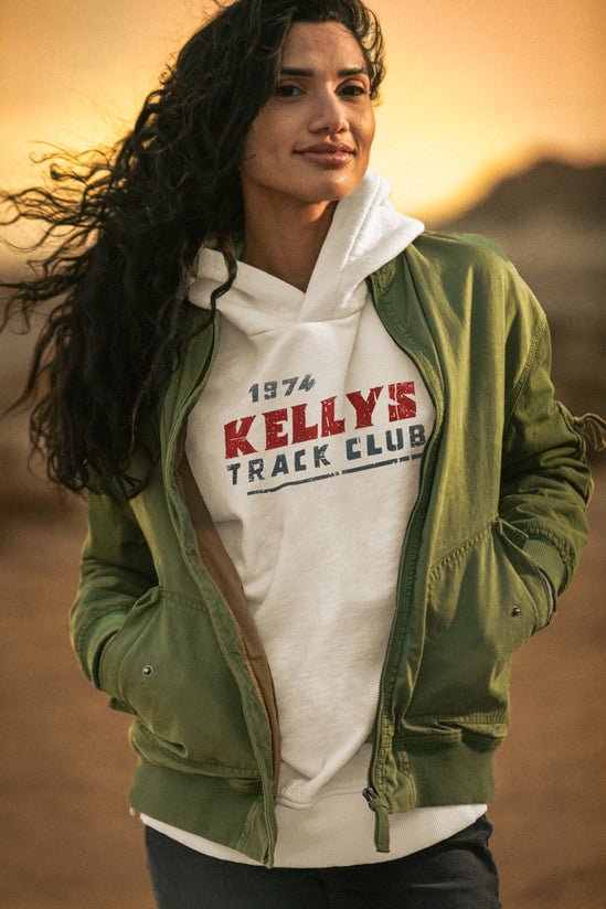 Damsons Track Club Relaxed Hoodie Raw