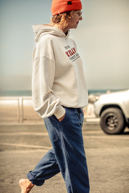 Damsons Track Club Relaxed Hoodie Raw