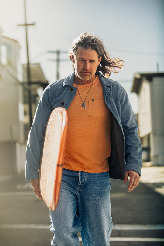 Oakdale Cord Chore Jacket Blue