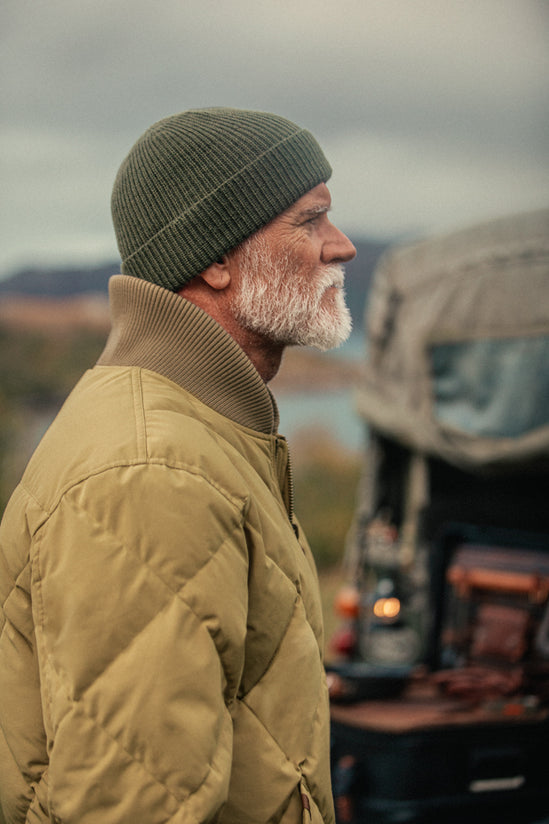 Hawker Quilted Jacket Tan