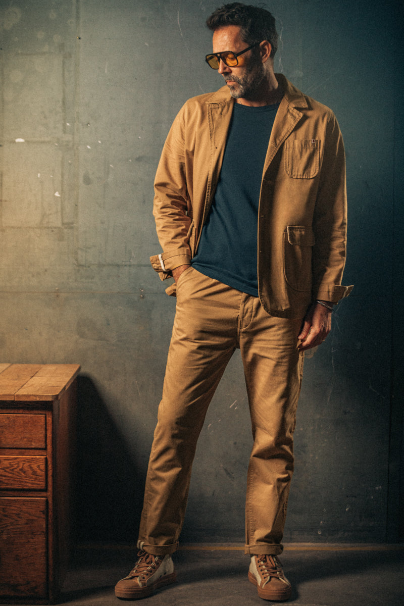 Hemingway Suit Jacket Tan