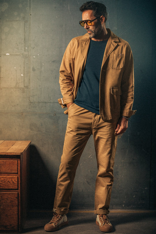 Hemingway Suit Jacket Tan