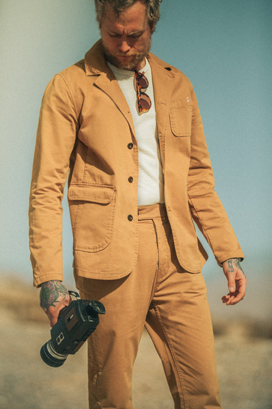 Hemingway Suit Jacket Tan
