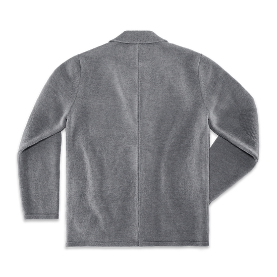 Denton Merino Wool Blazer Grey Marl