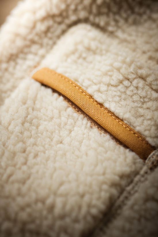SALVAGE STOCK &SONS Takin Fleece Jacket Natural