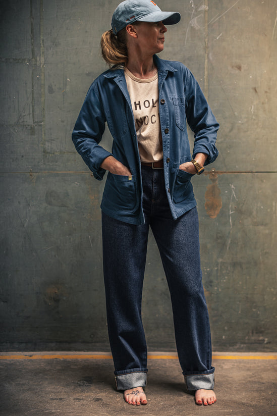 Damsons Brigitte High Waisted Jeans Indigo