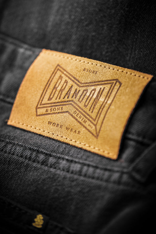 Brandon Overdyed Jean Black Fade