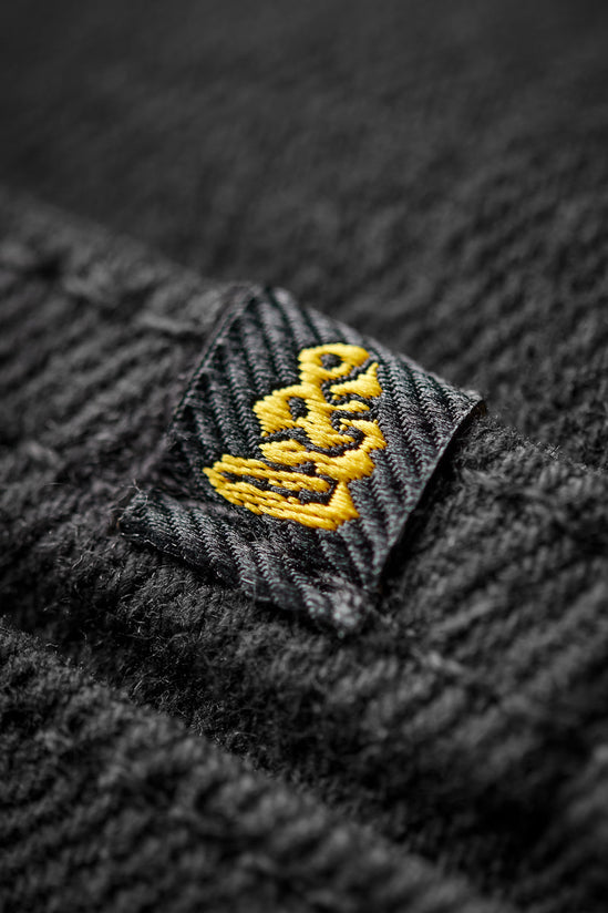 SALVAGE STOCK Brandon Overdyed Jean Black Fade
