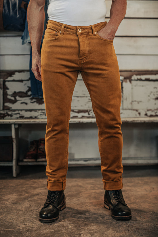 Brandon Overdyed Jean Tan