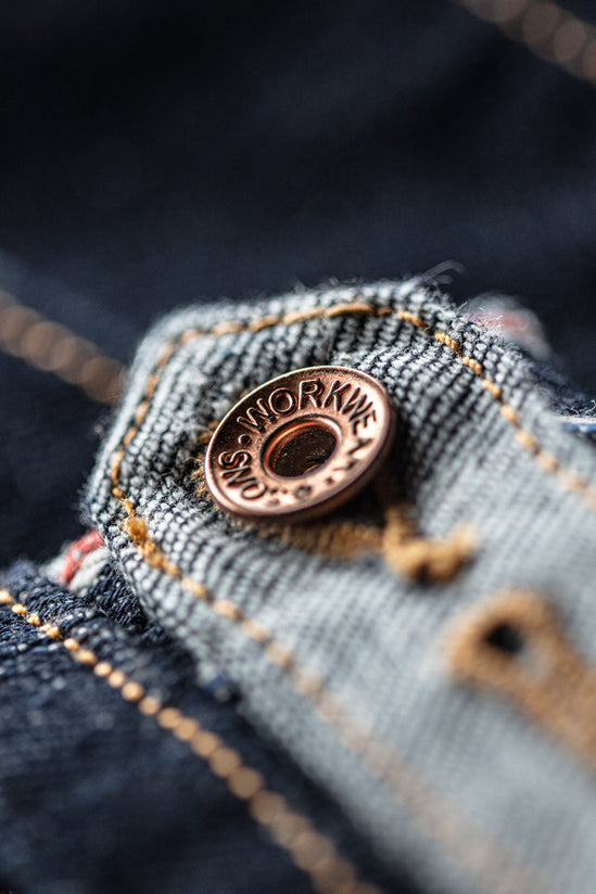 The New Frontier 14oz Selvedge Anti-bac Raw Denim Jeans