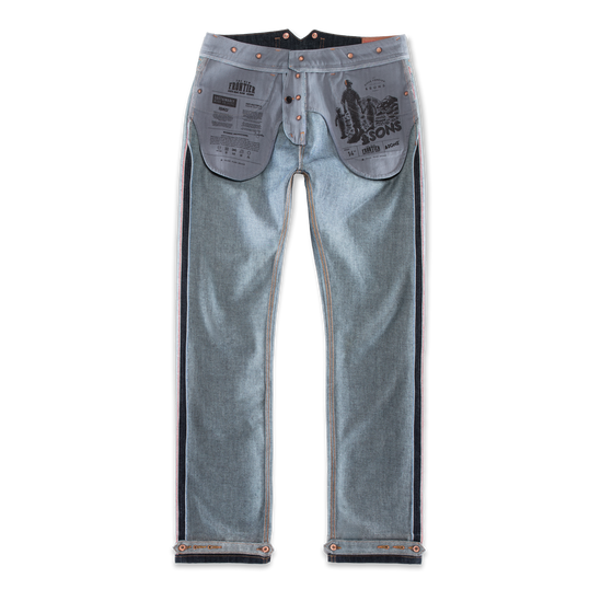 The New Frontier 14oz Selvedge Anti-bac Raw Denim Jeans
