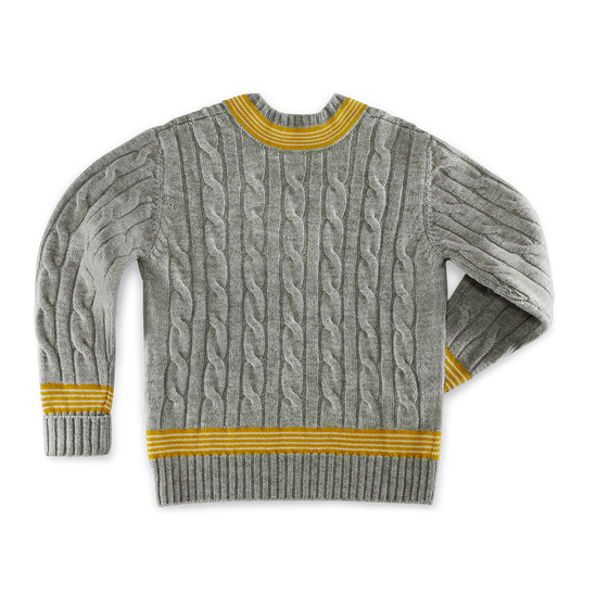 Century Cricket Jumper Grey Marl