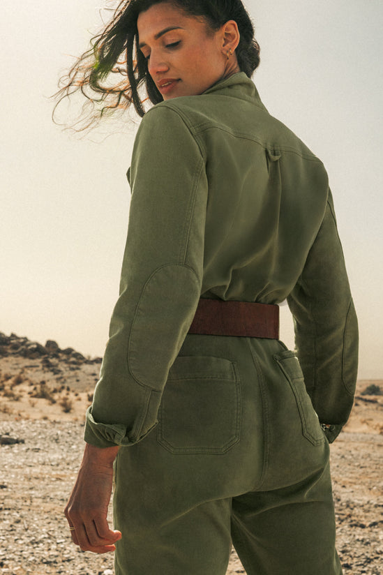 Damsons Sky Jumpsuit Green