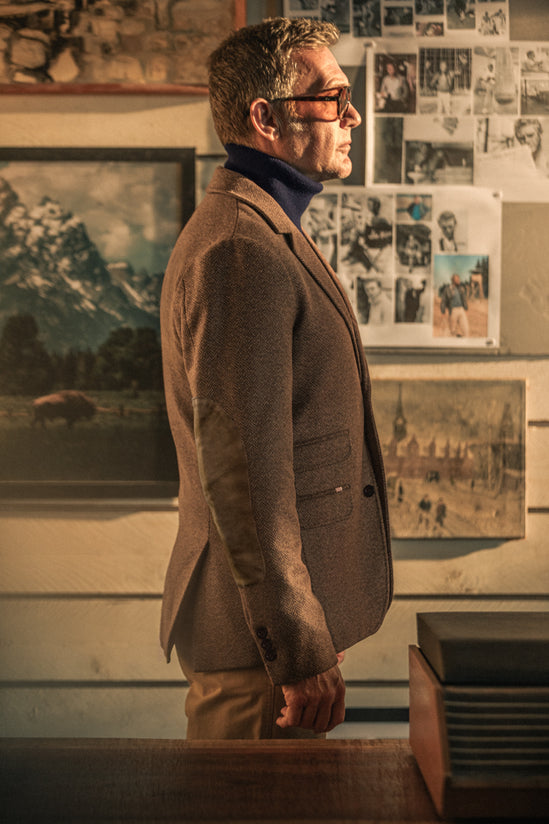 McQueen Clay Blazer Brown