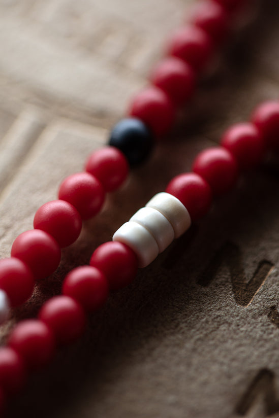 Big Sky Necklace Red/Silver
