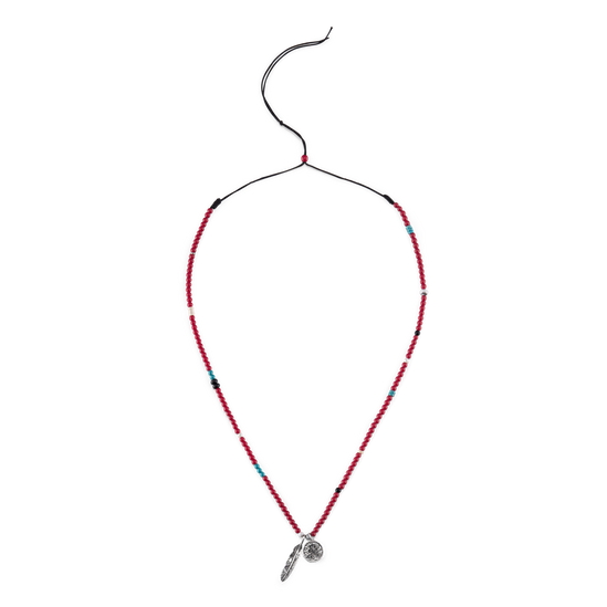 Big Sky Necklace Red/Silver