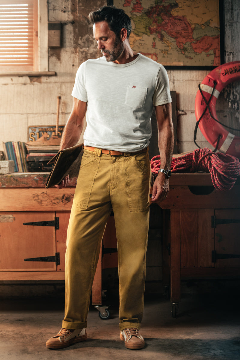 Shale Vintage Military Pant Khaki