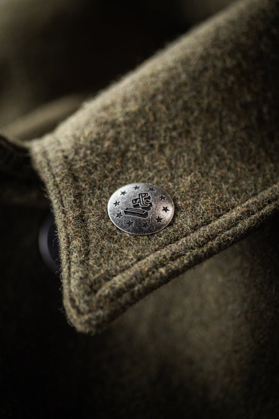 &SONS Boardwalk Peacoat Army Green