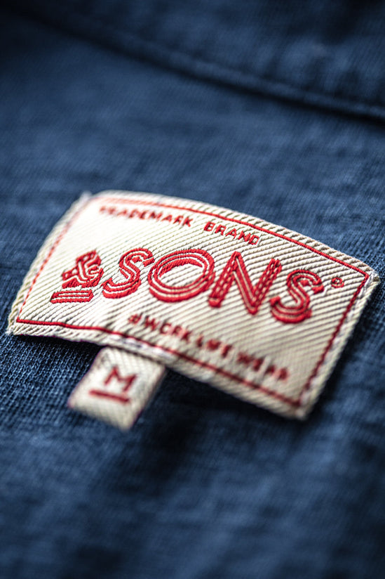 SALVAGE STOCK Kennedy Polo Indigo