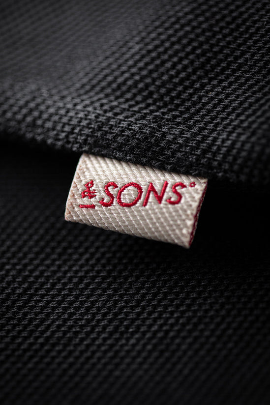 Kennedy Pique Polo Black