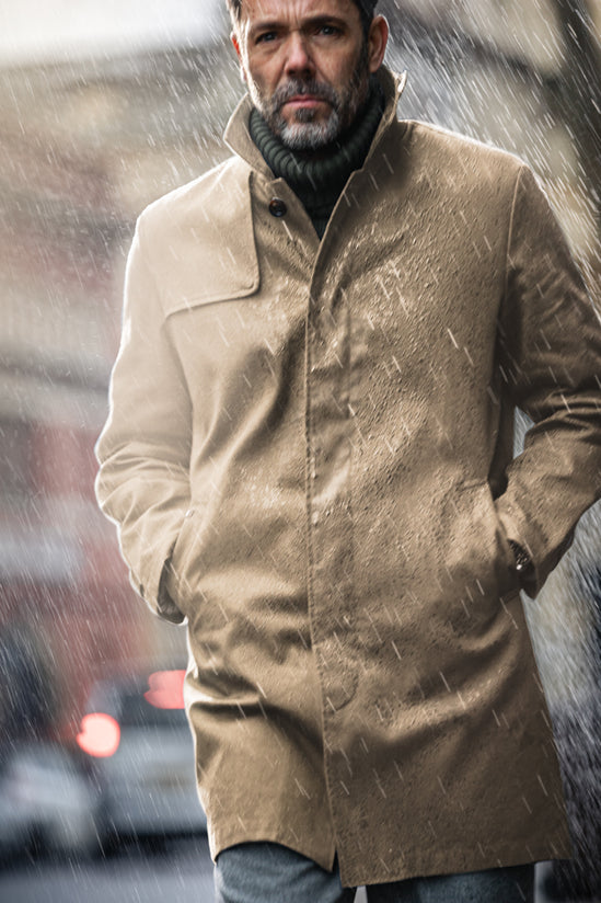 Woodward Raincoat Khaki