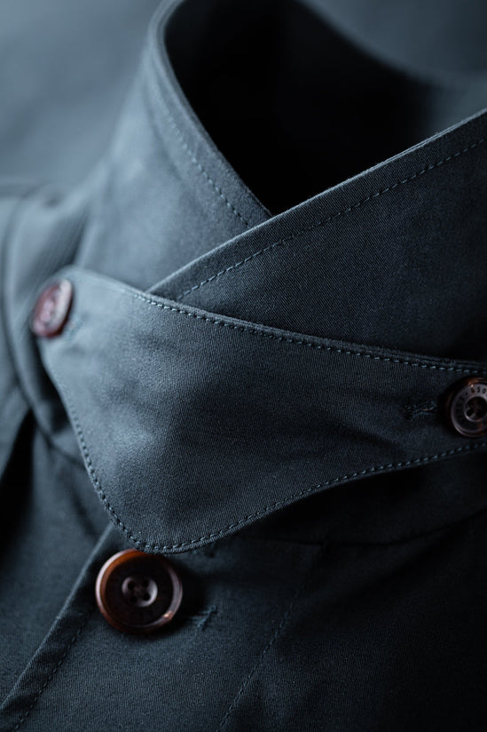 &SONS Woodward Raincoat Navy