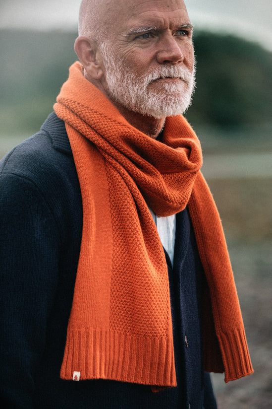 Vale Scarf Burnt Orange