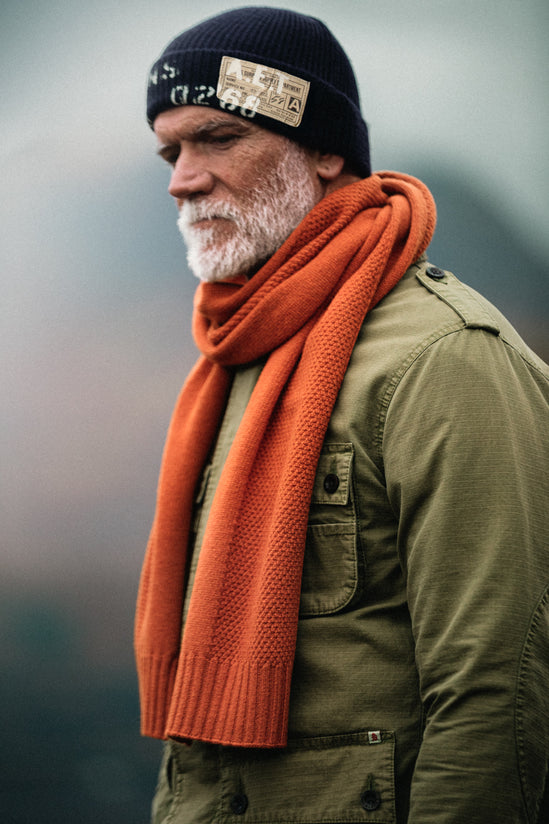 Vale Scarf Burnt Orange