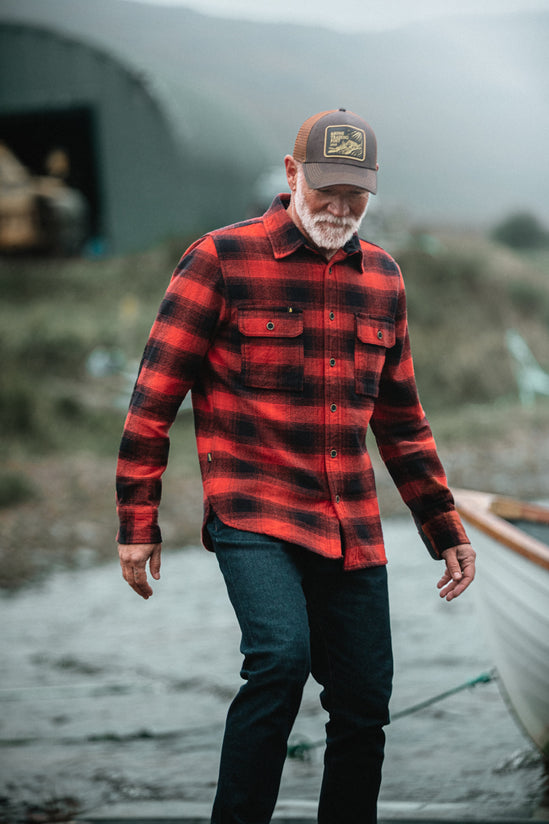 Carder Shirt Red/Black