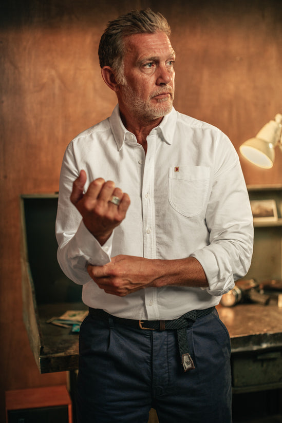 Marston Classic Oxford Shirt White