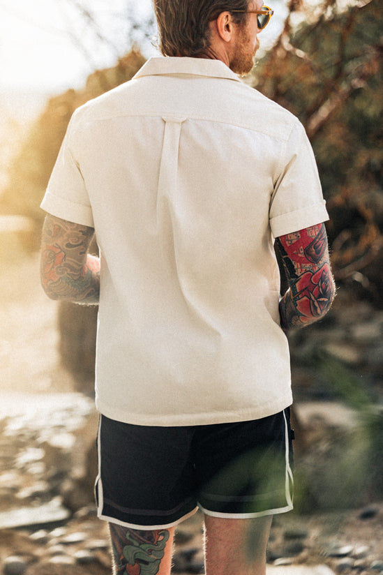 Peony Club Shirt Off White