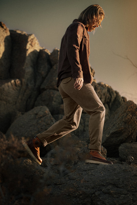 Coast Long Sleeve Shirt Brown