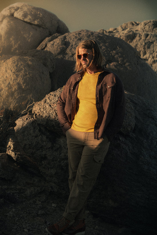 Coast Long Sleeve Shirt Brown