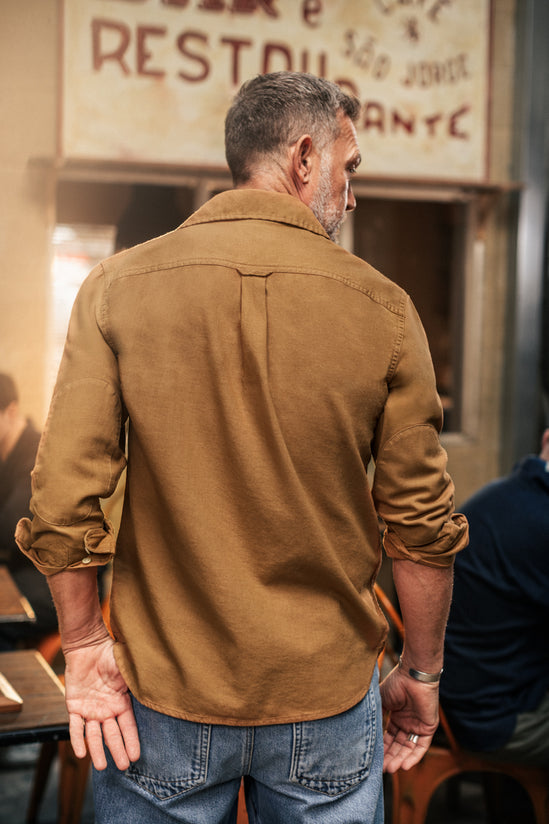 Coast Long Sleeve Shirt Tan