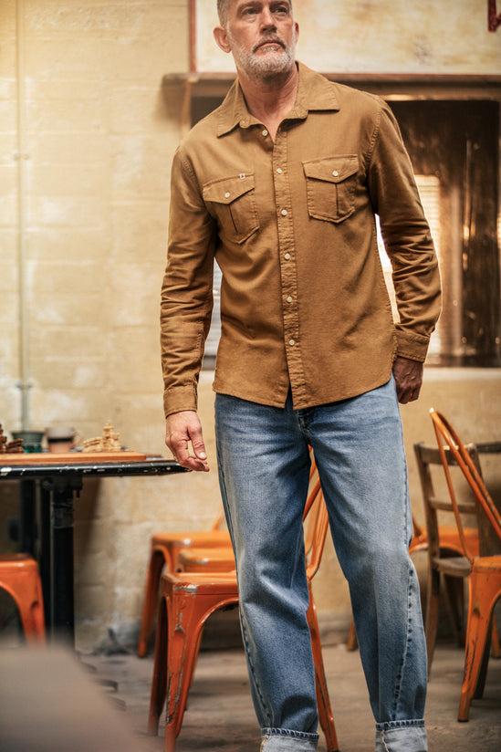 Coast Long Sleeve Shirt Tan