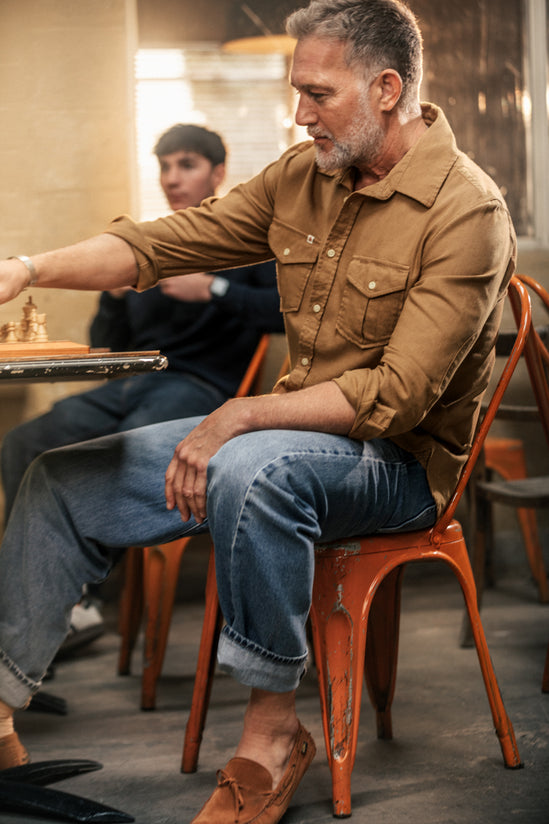 Coast Long Sleeve Shirt Tan
