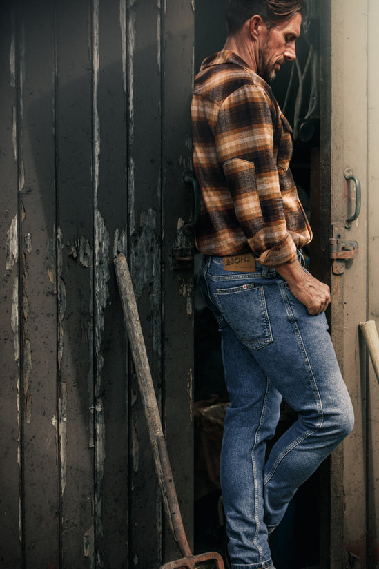 Douglas Check Shirt Brown