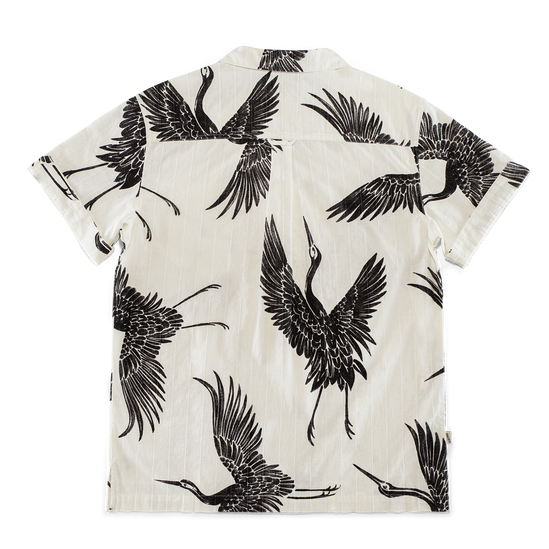 Flight Print Shirt Off White
