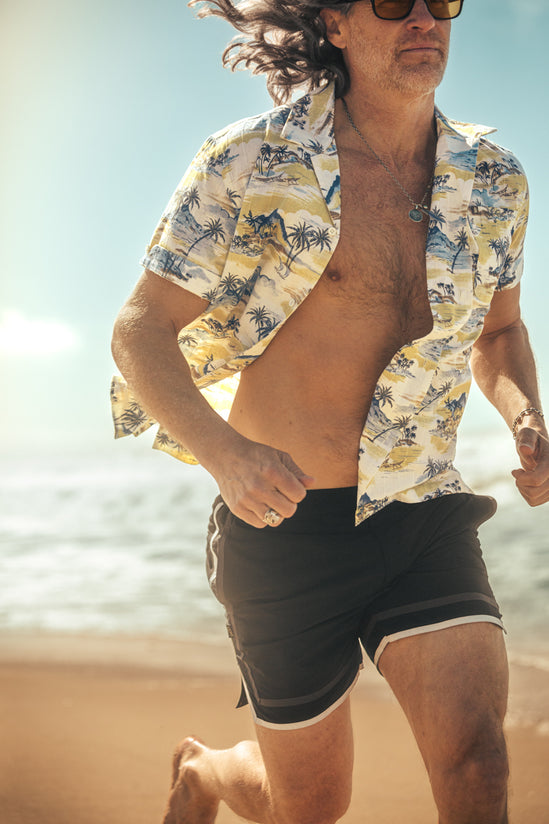 Island Aloha Shirt Off White