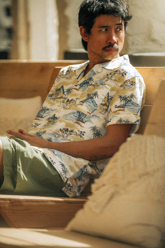 Island Aloha Shirt Off White