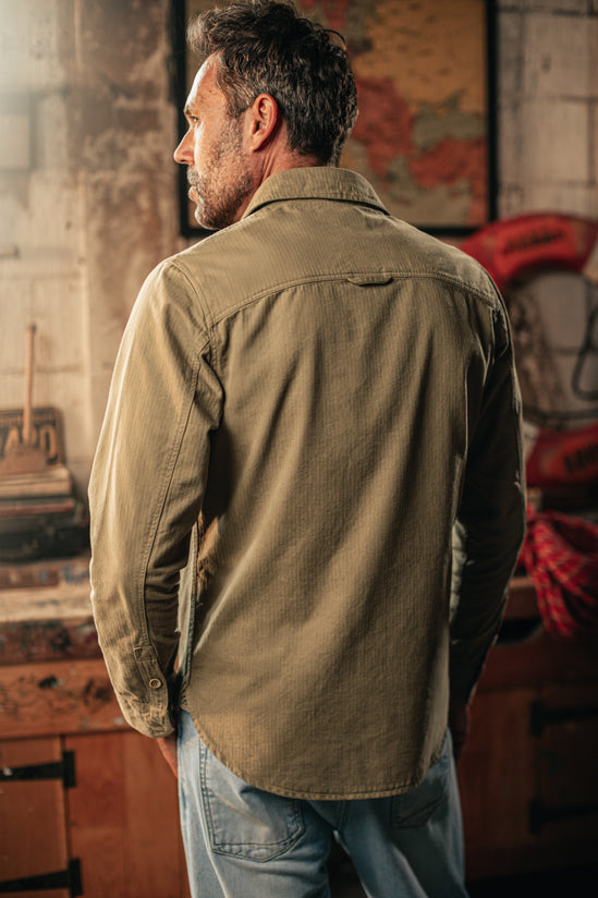 Jacob Pocket Shirt Khaki